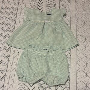 French Connection Light Green Kids Matching Set